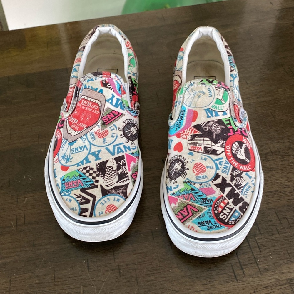 Van’ Slip On Sneakers. Size 7.5